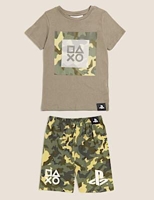 PlayStation&trade; Short Pyjama Set (6-16 Yrs)