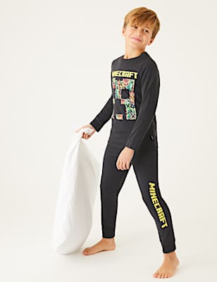 Minecraft™ Pure Cotton Pyjamas (6-16 Yrs)