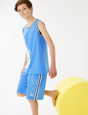 SmileyWorld&reg; Short Pyjama Set (6-16 Yrs)