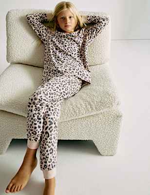 Leopard Print Pyjamas (1-16 Yrs)