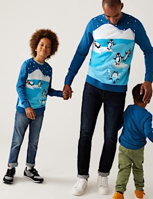 Knitted Penguin Jumper