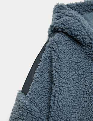 Borg Zip Hoodie (6-16 Yrs)