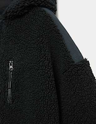 Borg Zip Hoodie (6-16 Yrs)