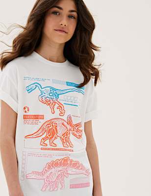 Pure Cotton NHM&trade; Dinosaur T-Shirt