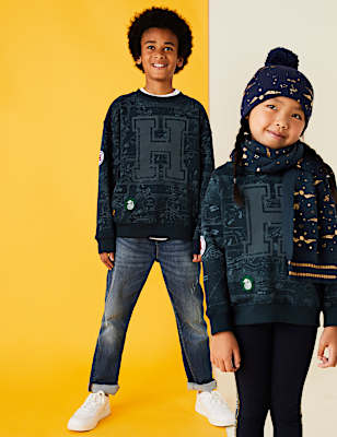 Harry Potter™ Hogwarts Sweatshirt (2-16 Yrs)