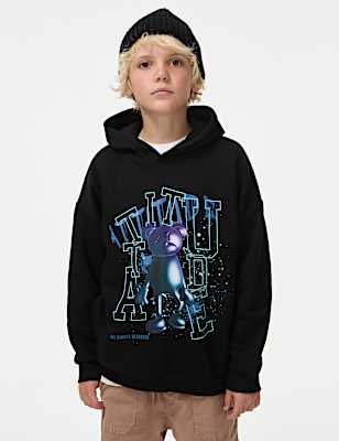 Cotton Rich Bubble Bear Hoodie (2-16 Yrs)