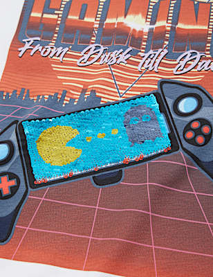 Pure Cotton Graphic Round Neck Top