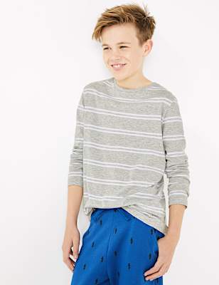 Cotton Striped Top (6-16 Yrs)