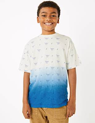 Cotton Dip Dye T-Shirt (6-16 Years)