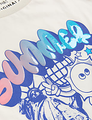 Pure Cotton NYC Slogan T-Shirt (6-16 Yrs)