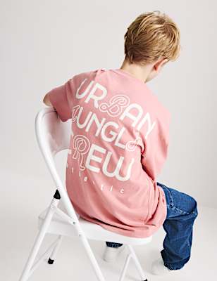 Pure Cotton Back Logo T-Shirt (6-16 Yrs)