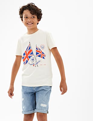 Pure Cotton Jubilee T-Shirt (6-16 Yrs)