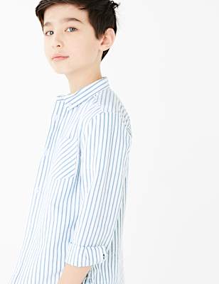 Cotton Striped Shirt (6-16 Years)