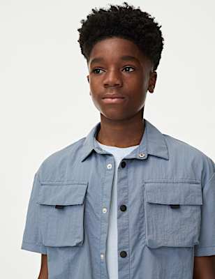 Utility Shirt & T-Shirt Set (6-16 Yrs)