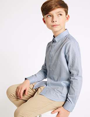 Pure Cotton Shirt (3-16 Yrs)
