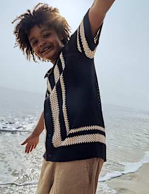 Pure Cotton Knitted Shirt