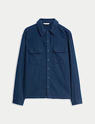 Pure Cotton Utility Pocket Shirt (6-16 Yrs)