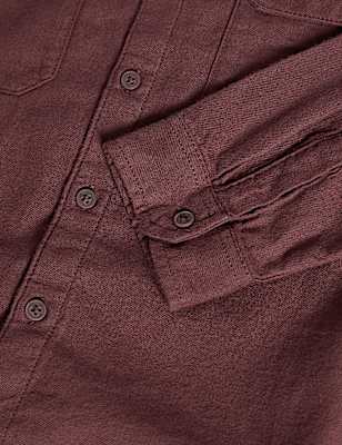 Pure Cotton Utility Pocket Shirt (6-16 Yrs)