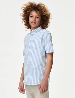 Pure Cotton Striped Shirt