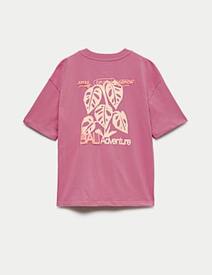 Pure Cotton Bali Adventure Graphic T-Shirt (6-16 Yrs)