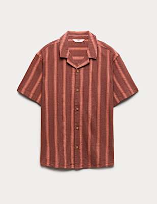 Cotton Rich Striped Shirt (6-16 Yrs)