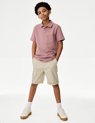 Cotton Rich Chino Shorts (6-16 Yrs)