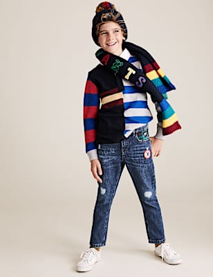 Harry Potter&trade; Pure Cotton Regular Jeans (6-16 Yrs)