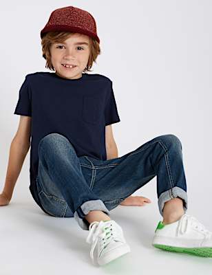 The Jones Slim Fit Cotton with Stretch Jeans (6-16 Yrs)