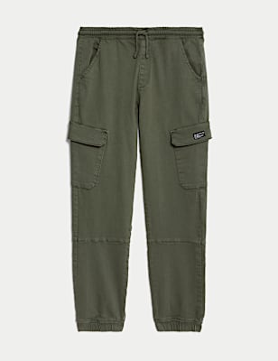 Cotton Rich Cargo Trousers (6-16 Yrs)