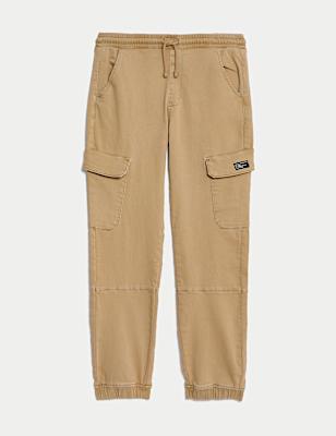 Cotton Rich Cargo Trousers (6-16 Yrs)