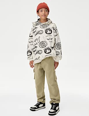 Cotton Rich Cargo Trousers (6-16 Yrs)