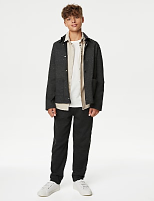 Cotton Rich Checked Joggers (6-16 Yrs)