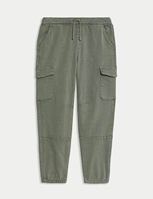 Cotton Rich Cargo Trousers (6-16 Yrs)