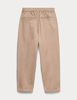 Cotton Rich Pleated Chinos (6-16 Yrs)