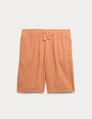Linen Rich Shorts (6-16 Yrs)