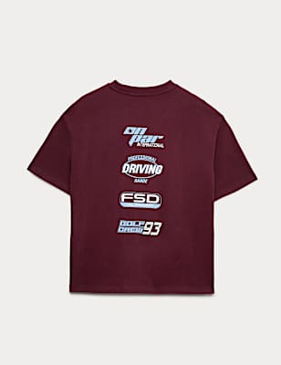 Pure Cotton Golf Logo T-Shirt (6-16 Yrs)