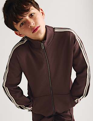 Cotton Rich Zip Sweatshirt (6-16 Yrs)