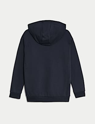 Cotton Hooded Sweatshirt