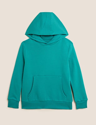 Cotton Hooded Sweatshirt