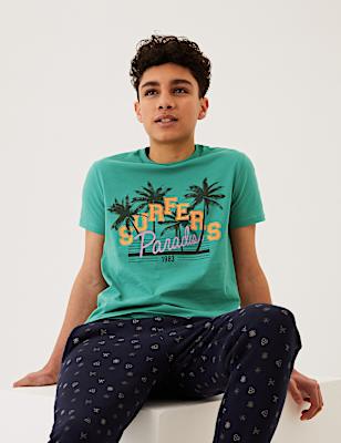 Pure Cotton Surfer T-Shirt (6-16 Yrs)