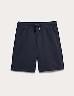 Cotton Rich Elasticated Waist Shorts (6-16 Yrs)