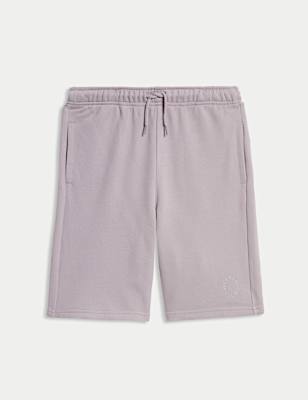 Cotton Rich Elasticated Waist Shorts (6-16 Yrs)