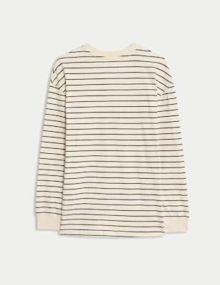 Pure Cotton Striped Top (6-16 Yrs)