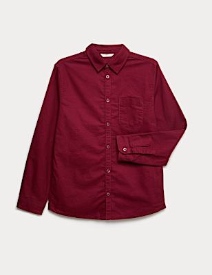 Pure Cotton Oxford Shirt (6-16 Yrs)