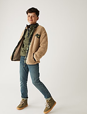 Borg Camouflage Jacket