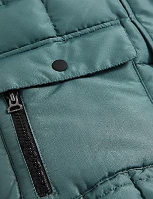 Stormwear&trade; Longline Padded Raincoat (6-16 Yrs)