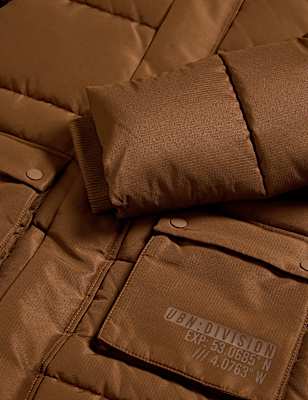 Longline Padded Coat (6-16 Yrs)