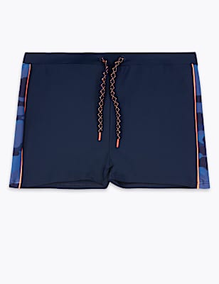 Camouflage Stripe Swim Trunks (6-16 Yrs)