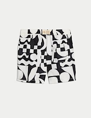 Printed Swim Shorts (6-16 Yrs)