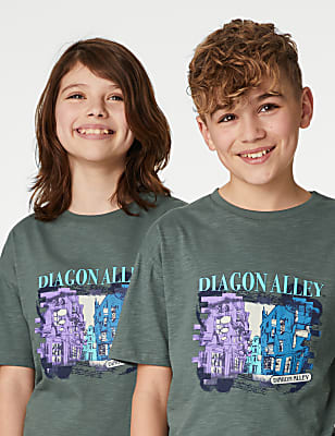 Pure Cotton Harry Potter&trade; T-Shirt (6-16 Yrs)